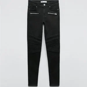 Biker jeans deals womens zara